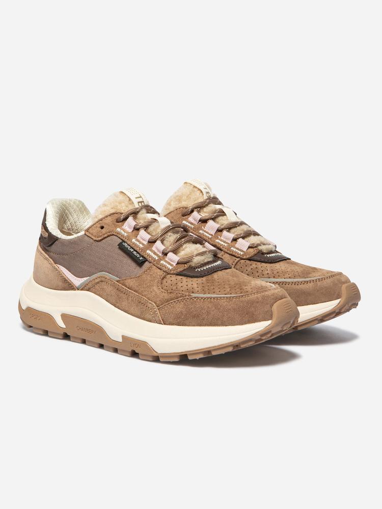 Chaussures de running femme JAZONNE Noisette / Crème 2/5