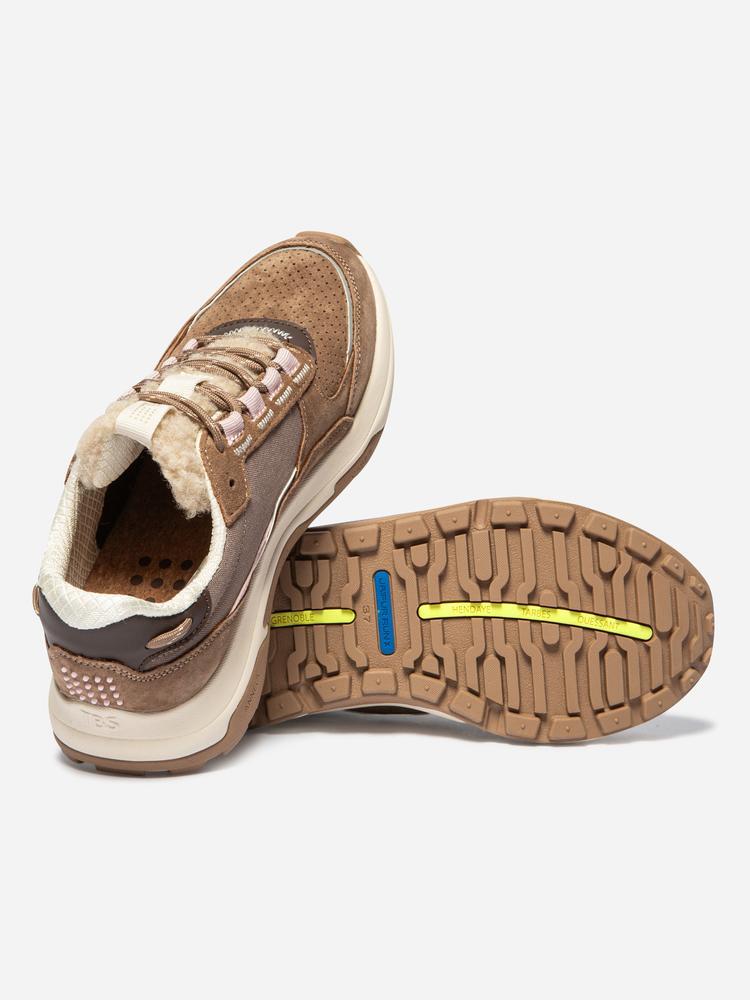 Chaussures de running femme JAZONNE Noisette / Crème 4/5