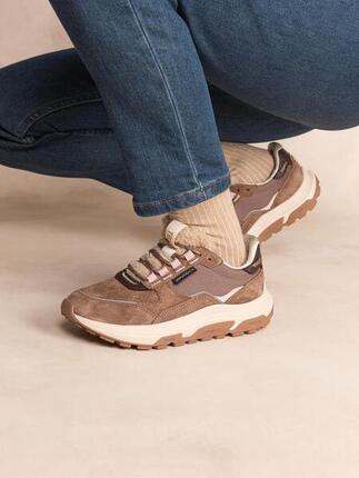 1973 JAZONNE Chaussures de running femme Kaki Platine