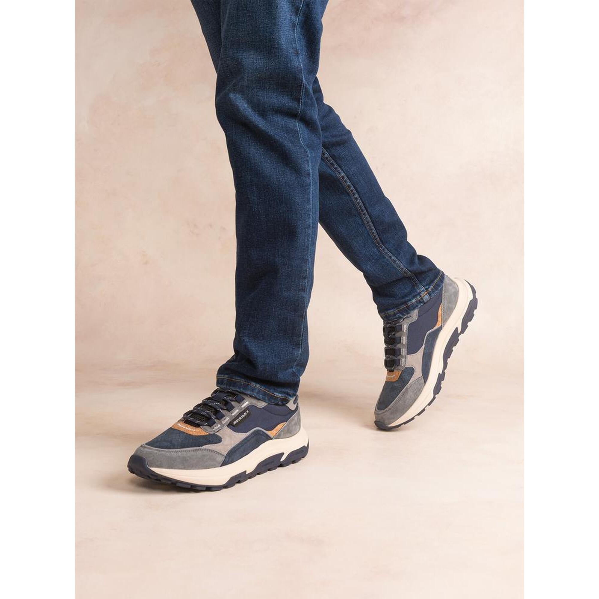 Tbs - Chaussures De Running Homme Jonasse Navy - Chaussures De Sport - Bleu|gris - Decathlon