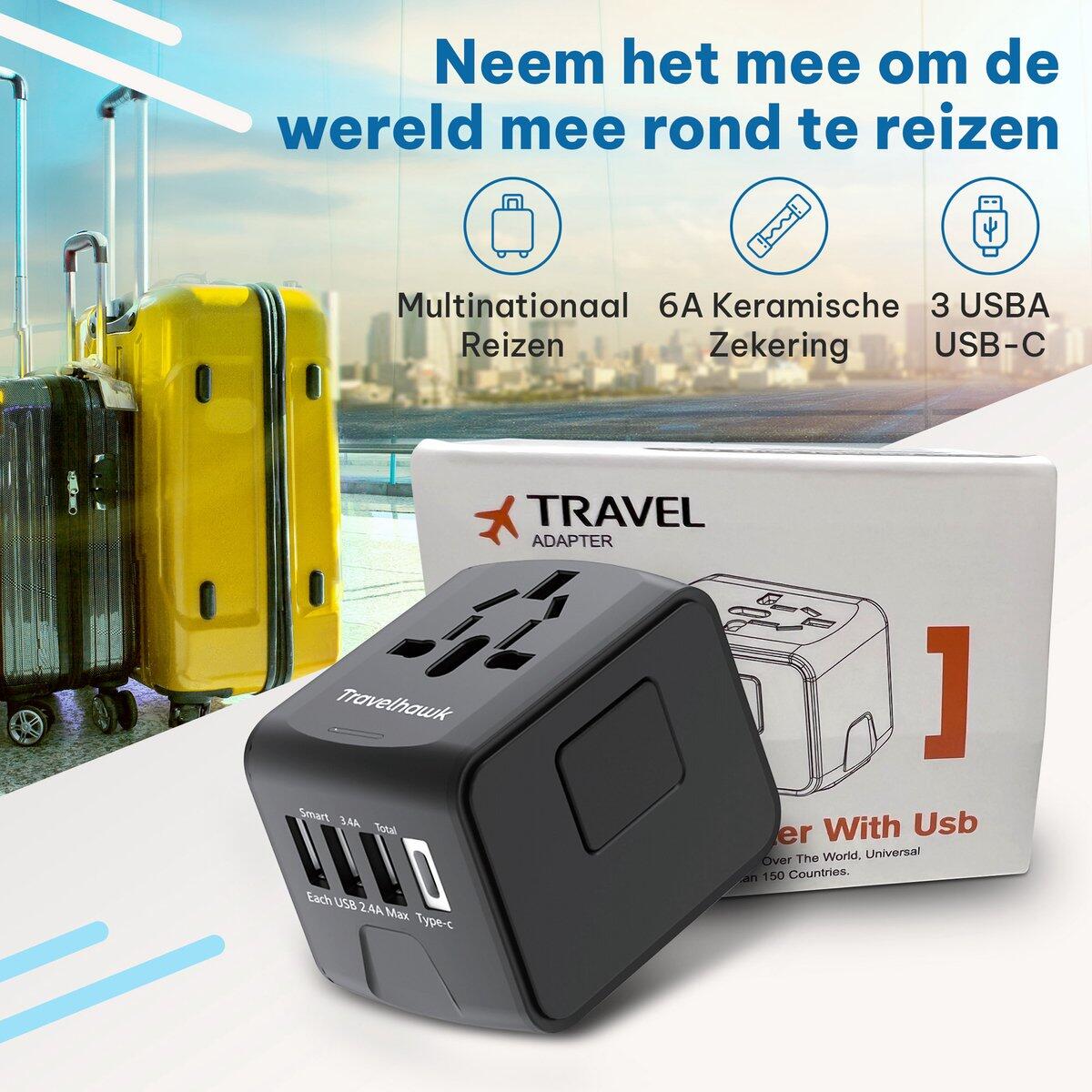 Universal-Reiseadapter – weltweit einsetzbar 4/7