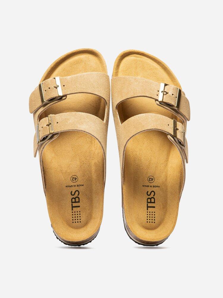 Mules homme NEYLANN Beige 3/4
