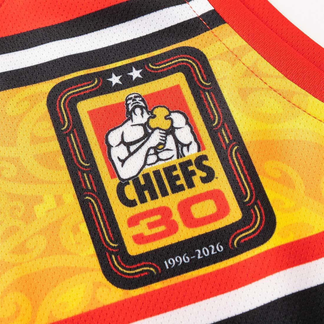 Canotta Allenamento Chiefs Pro Singlet 1 Nera, Rossa e Gialla 4/7