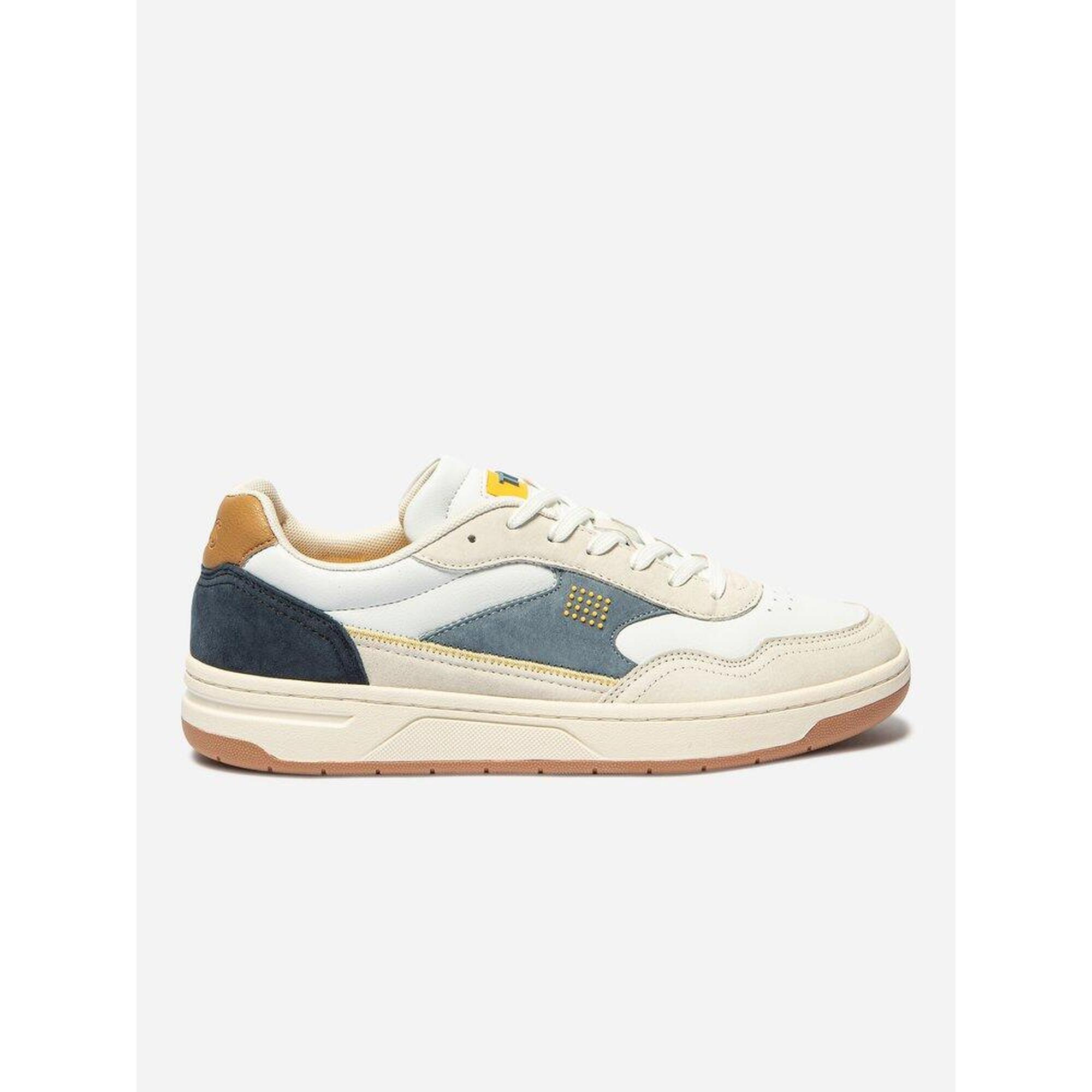Tbs - Baskets Homme 1973 Almerio Blanc / Denim - Baskets - Blanc|multicolore - Decathlon