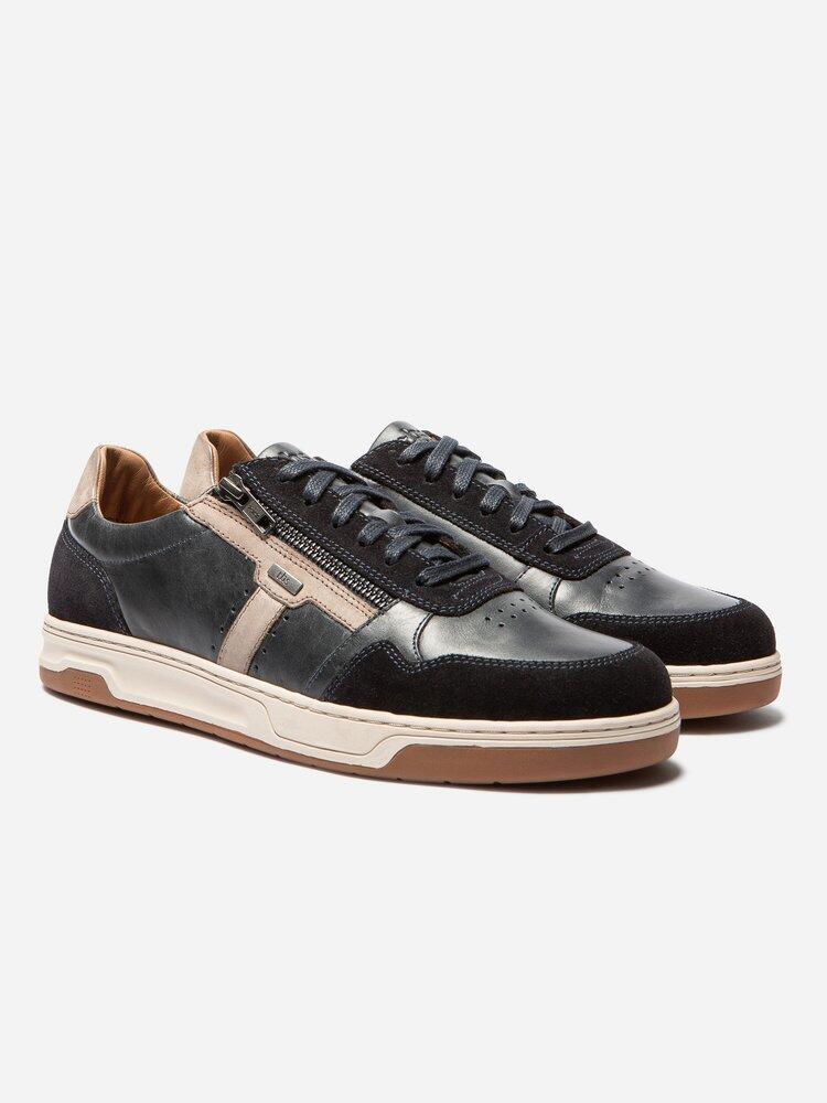 Baskets zippées homme THEOZIP Navy 2/4