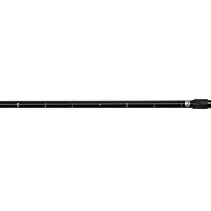 Bețe de mers nordic reglabile 86 - 140 cm - Roșii