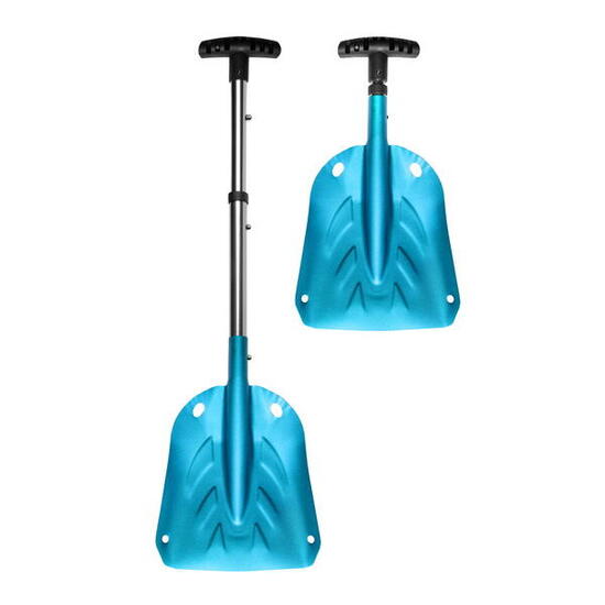 Aluminium Lawinenschaufel 3-teilig – Leichte Schneeschaufel für Skitour & Notfal