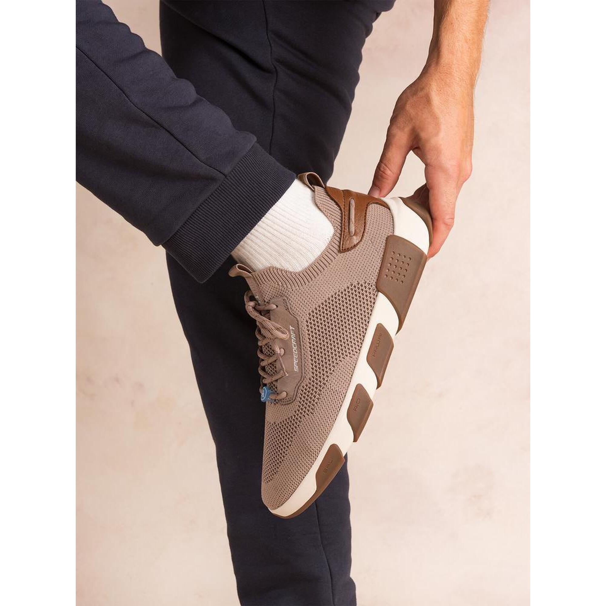 Tbs - Chaussures De Running Homme Jaziwat Taupe - Chaussures De Sport - Beige - Decathlon