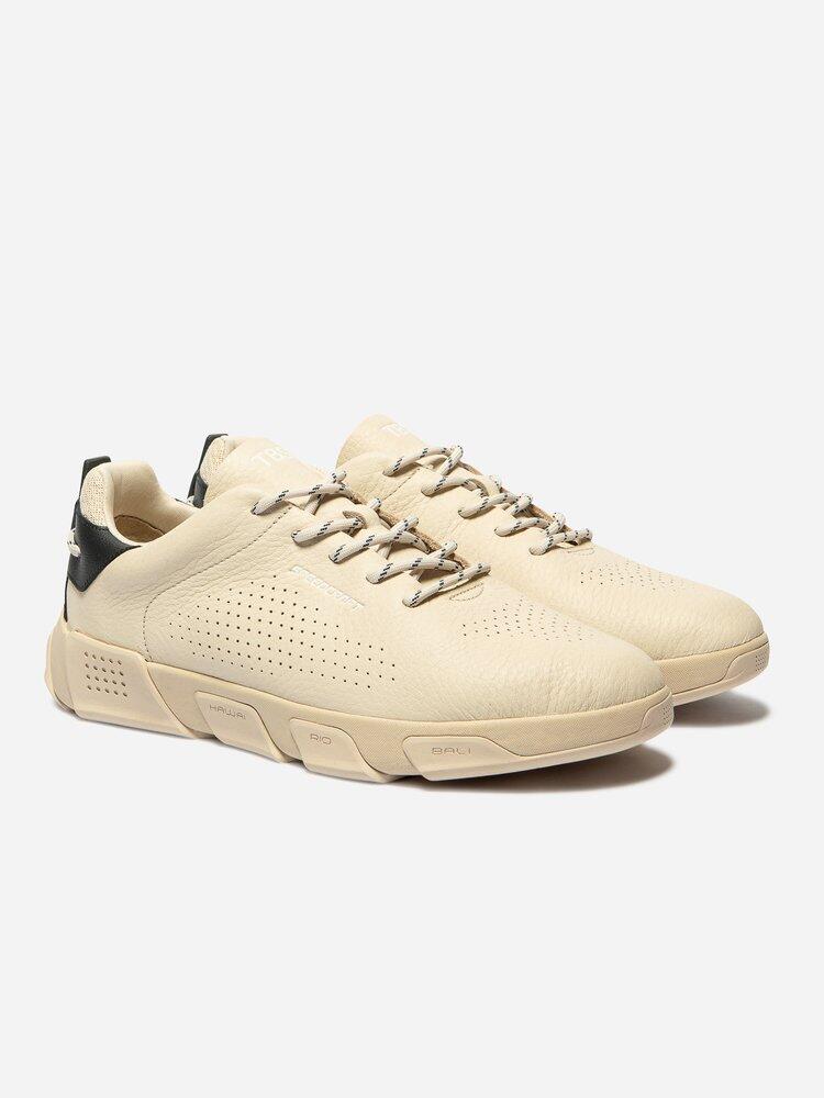 Chaussures de running Homme - JAZAIRY Crème / Marine 3/5