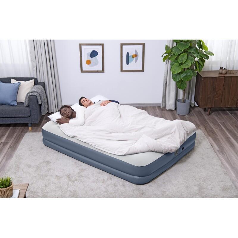 Bestway Matelas gonflable 2 personnes avec pompe rechargeable 203x152x36cm 4/7