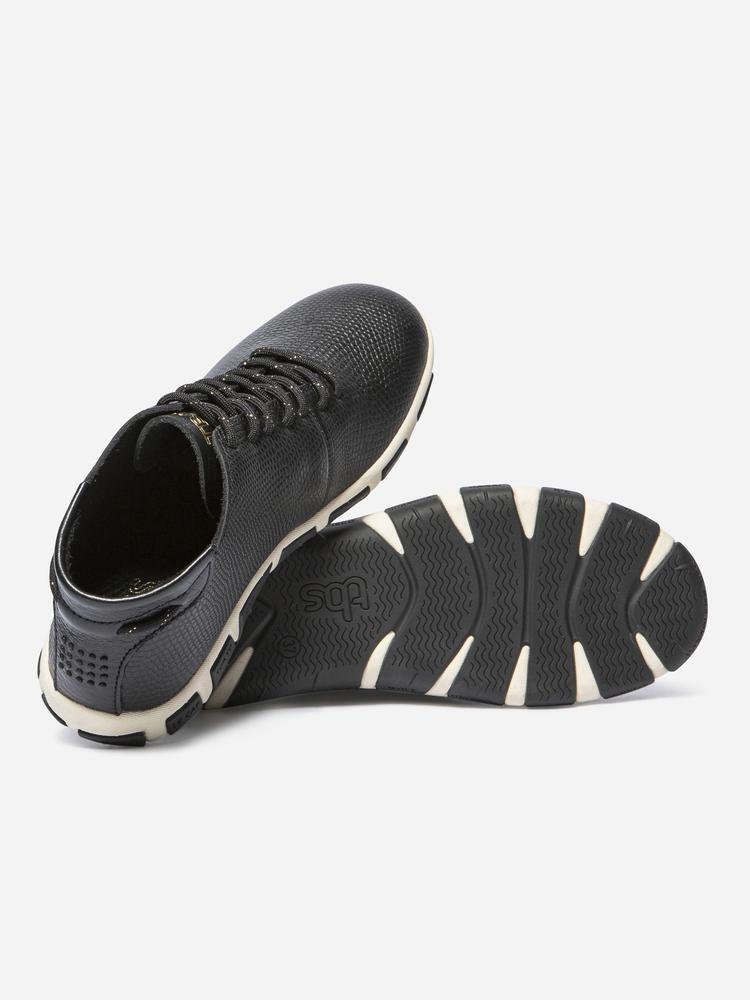Tennis hautes femme JUHAYNA Noir 4/4