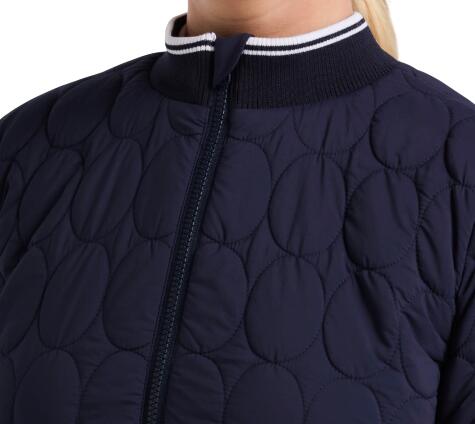 Casaco acolchoado Original Penguin, casaco para mulher, azul marinho 3/4