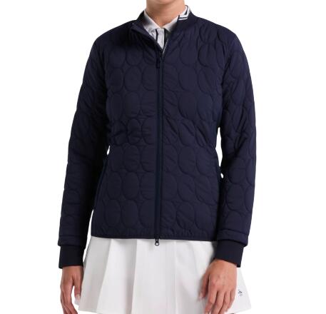 Casaco acolchoado Original Penguin, casaco para mulher, azul marinho 2/4