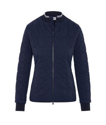 Original Penguin Quilted Puffer Jacket, Veste pour femme, Bleu marine