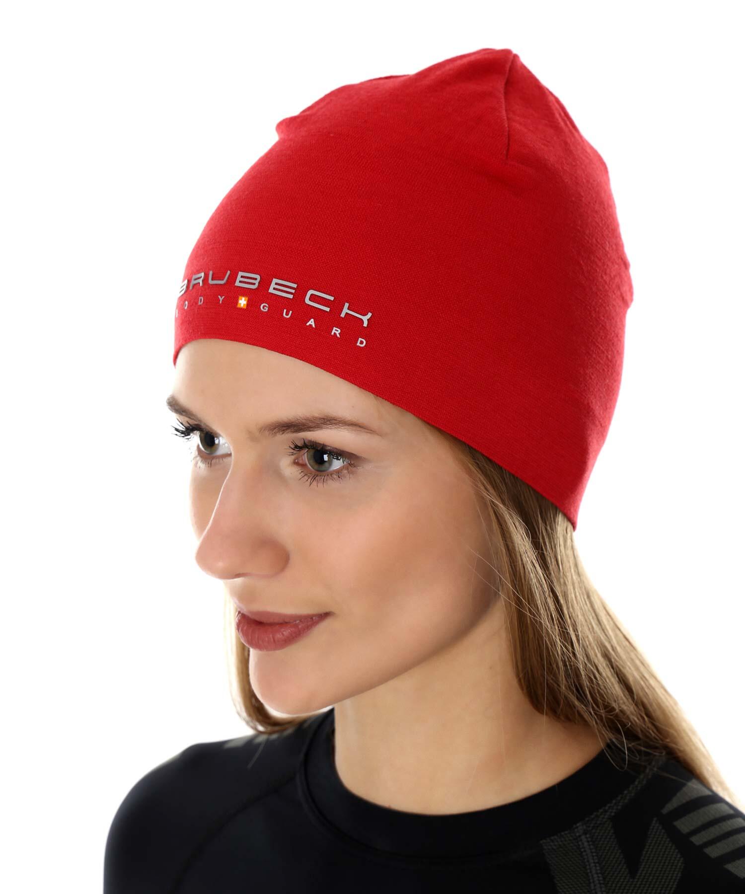 Czapka wełniana dwuwarstwowa unisex Brubeck EXTREME WOOL 3/4