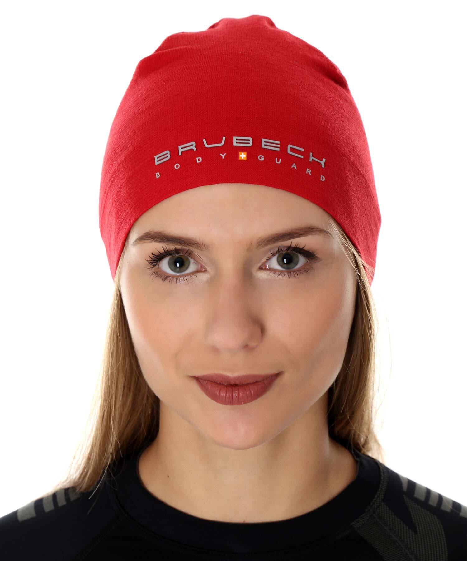 Czapka wełniana dwuwarstwowa unisex Brubeck EXTREME WOOL 2/4