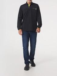 Polo manches longues homme KOBZAPOL Marine