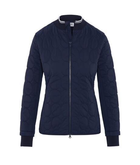Original Penguin Quilted Puffer Jacket, Veste pour femme, Bleu marine