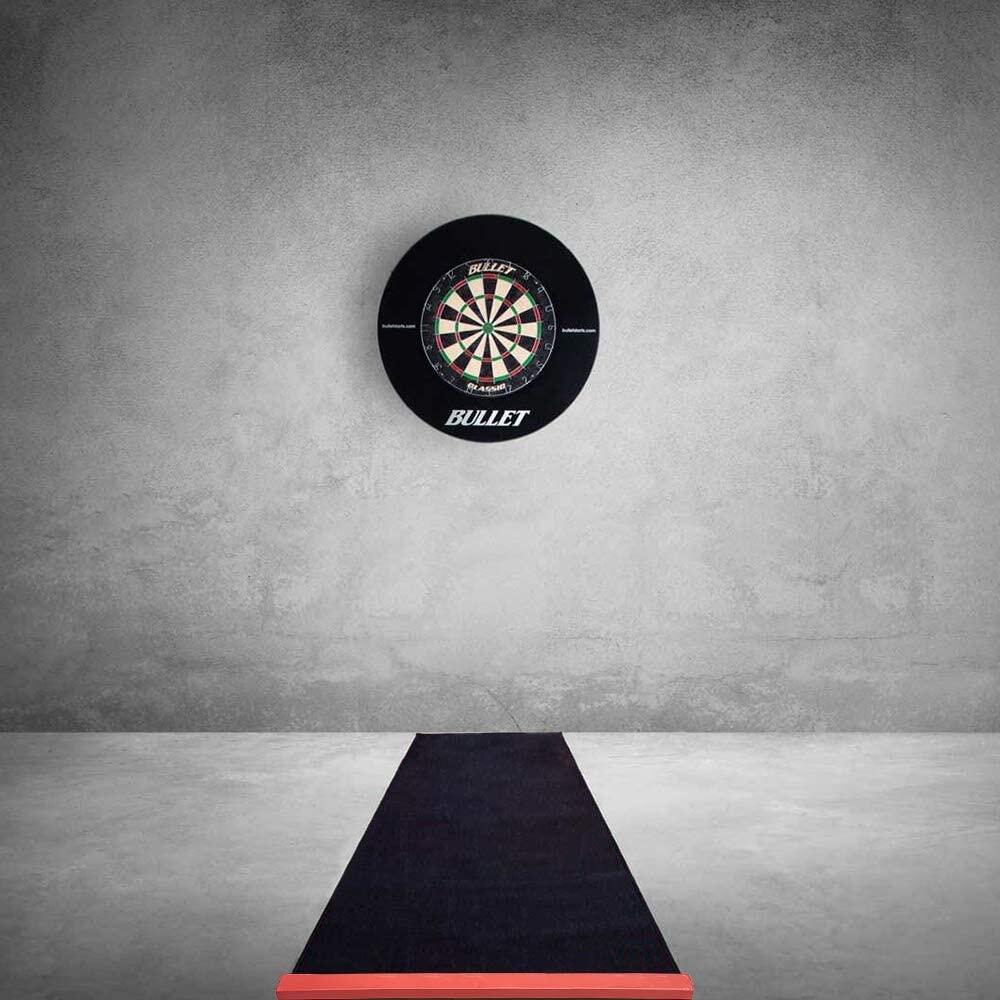 BULLET-Darts Dartteppich mit Abwurflinie Rot 4/4
