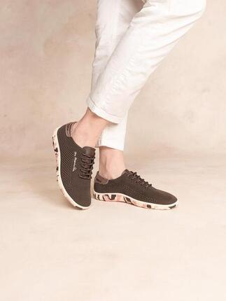 Tennis toile femme JAZARIA Blanc naturel