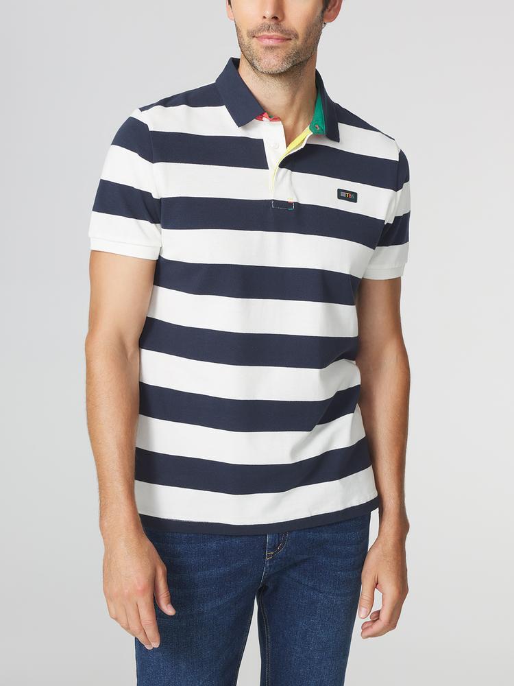 Polo manches courtes Homme SERGOPOL - Navy 2/5