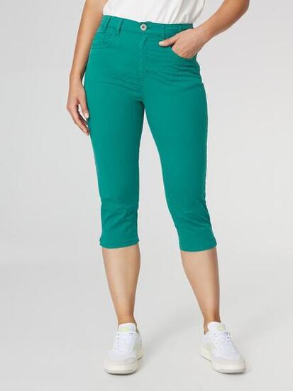 Corsaire Femme SANTACOR Cactus - Mi-taille 3/4, 97 % coton