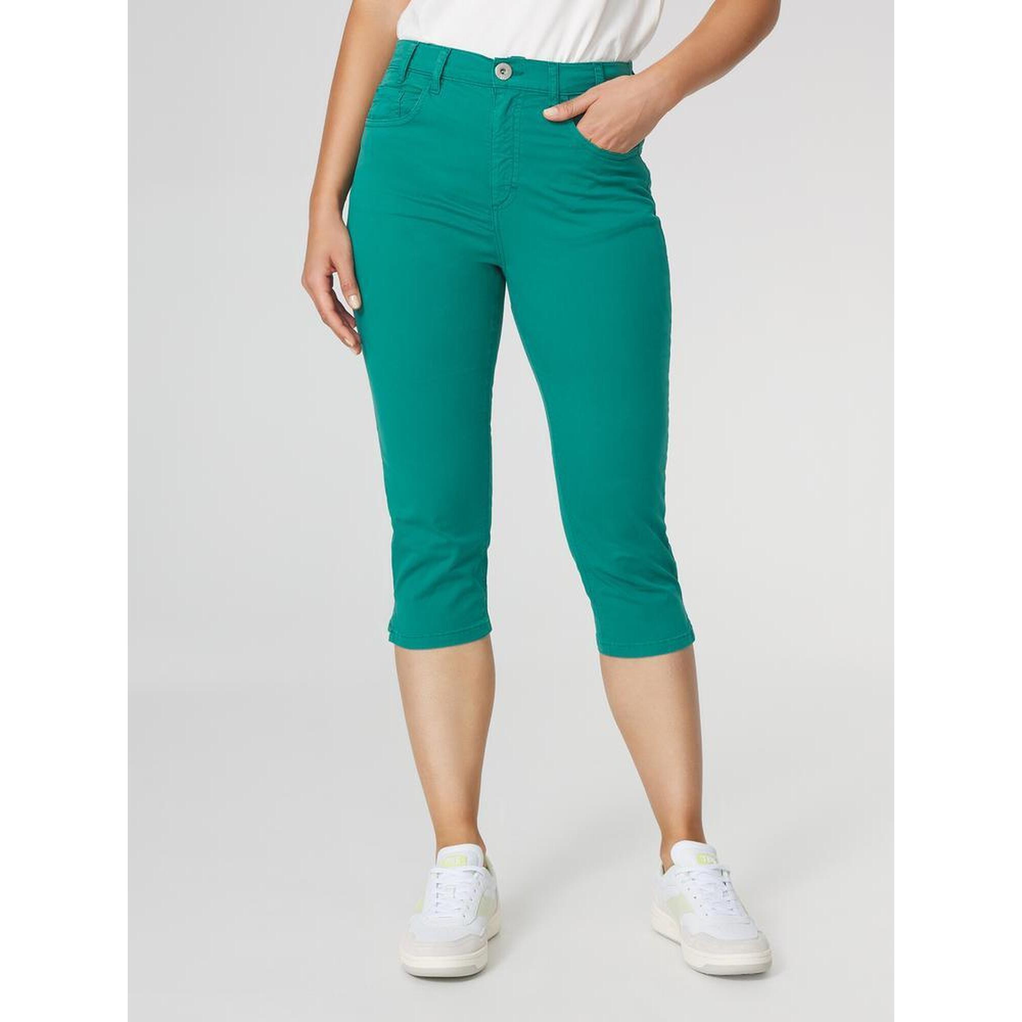 Tbs - Corsaire Femme Santacor Cactus. - Pantacourt - Vert - Decathlon