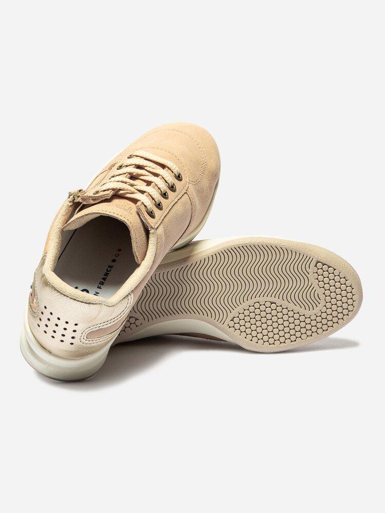 Baskets femme made in France BRAZIP2 Beige 4/4