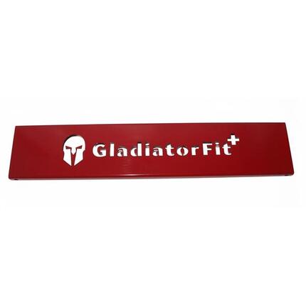 Plaque en acier avec logo pour rig et rack GladiatorFit