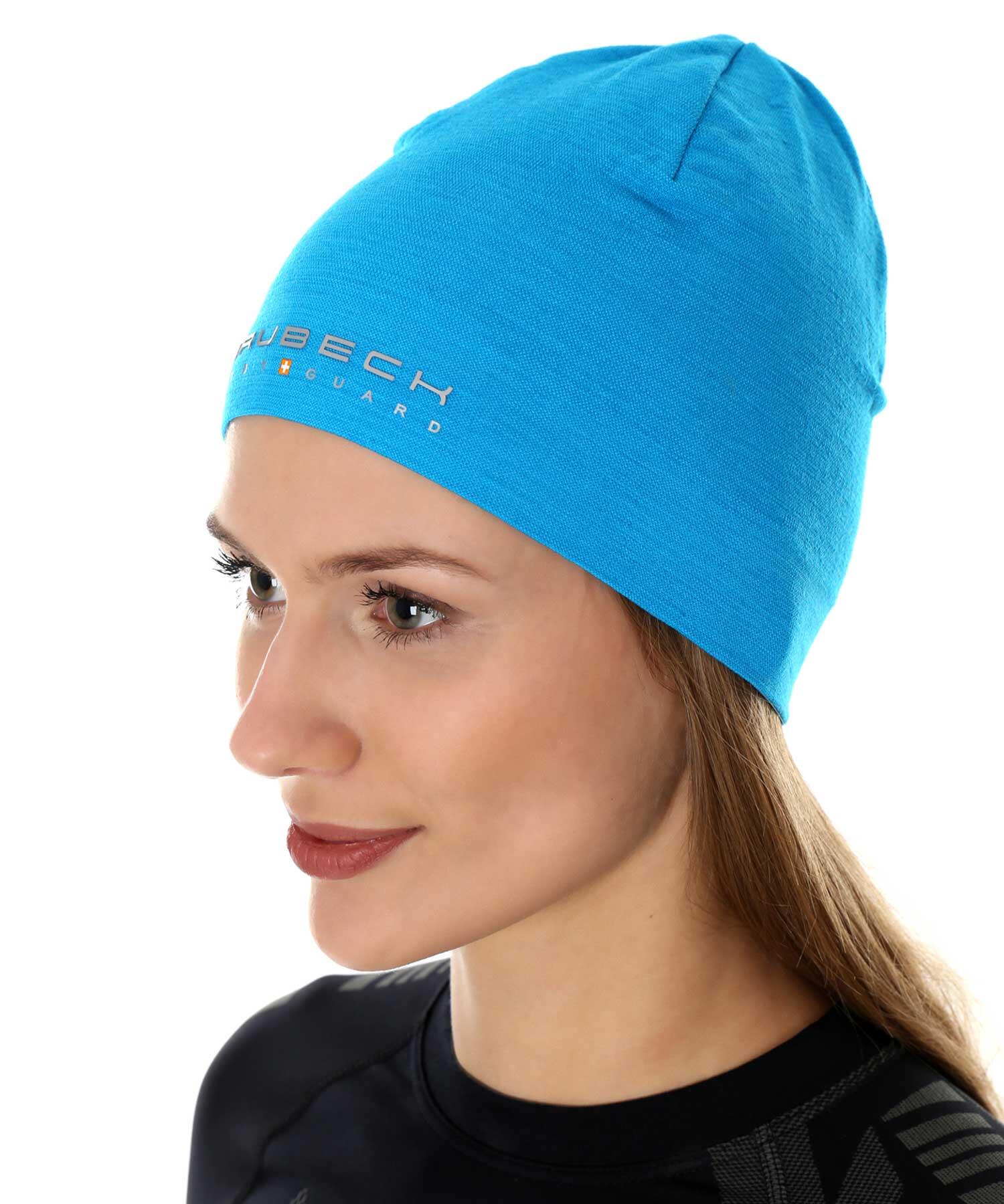 Czapka wełniana dwuwarstwowa unisex Brubeck EXTREME WOOL 3/4