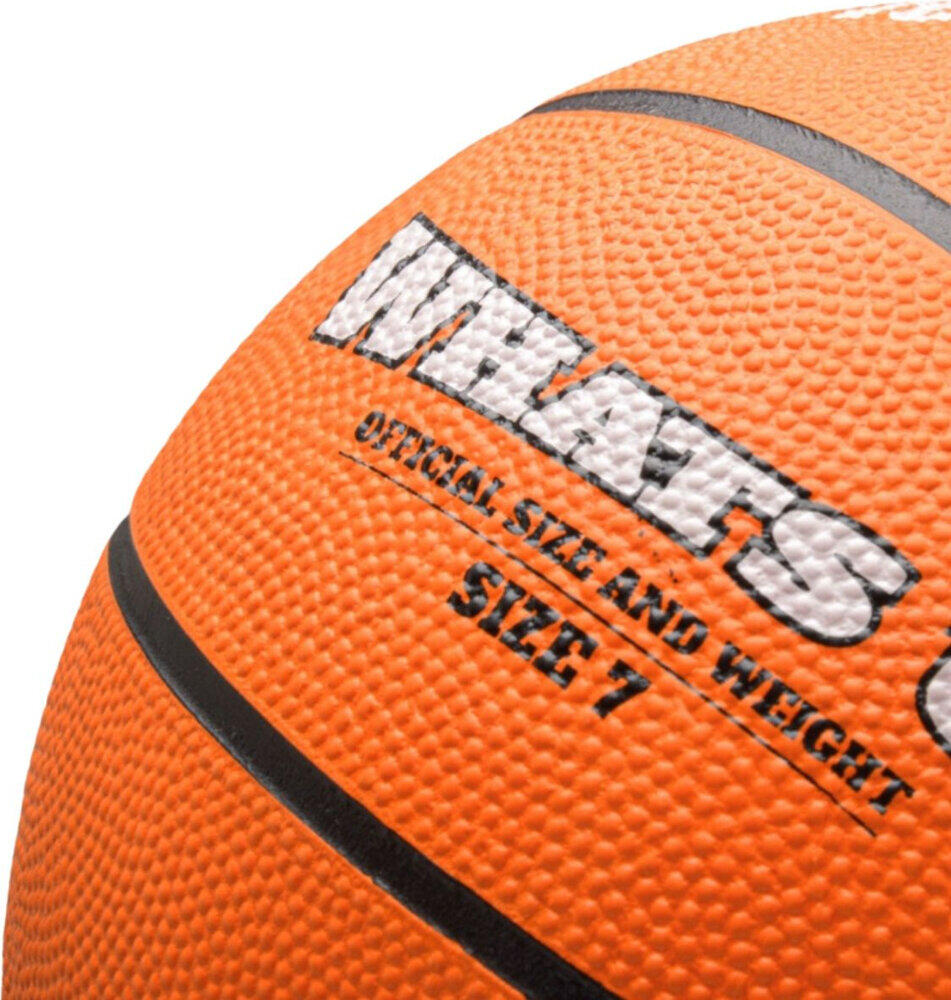 Balón de baloncesto Meteor What's Up - Talla 7, goma antideslizante 3/6