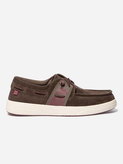 Chaussures bateau Homme GEOBOAT Châtaigne