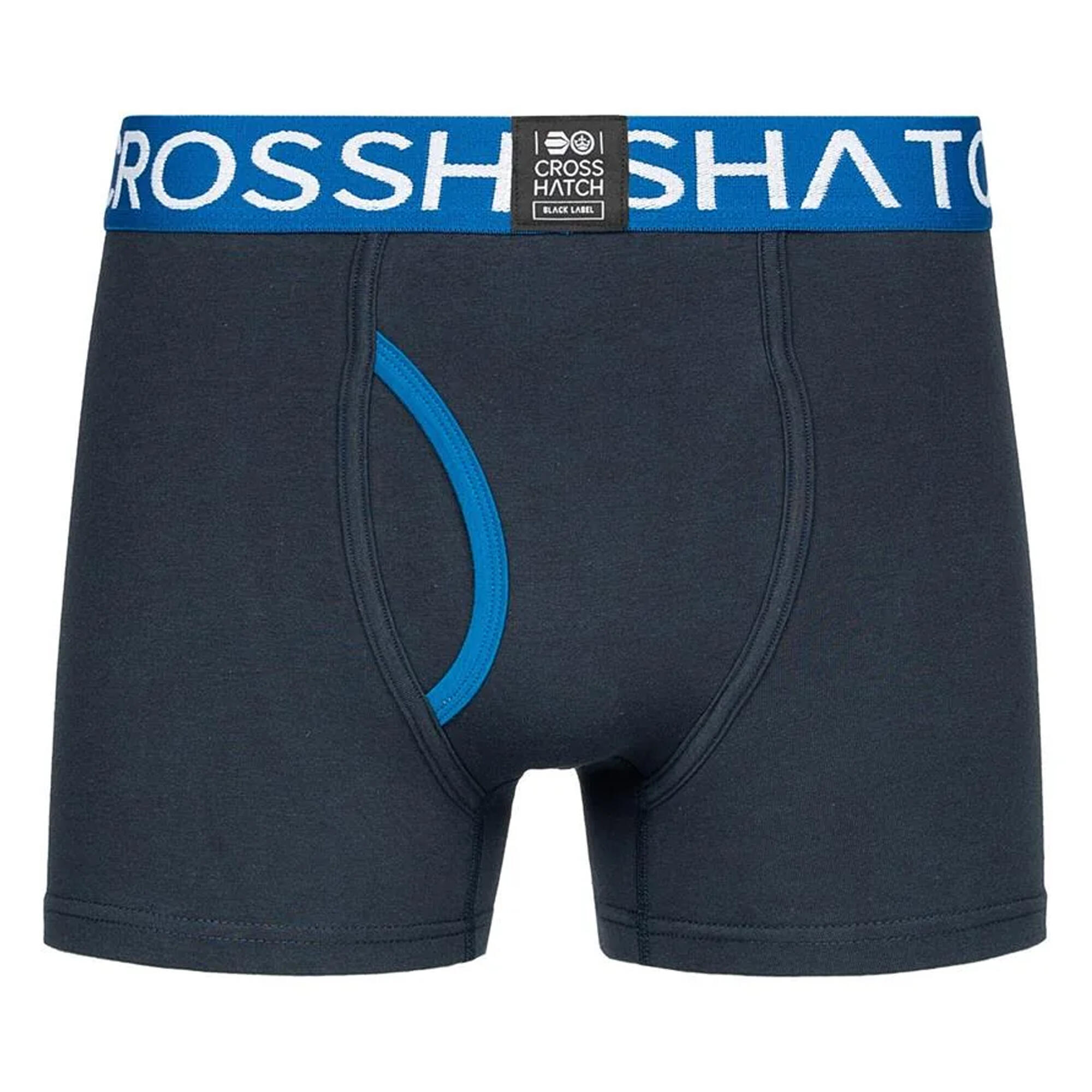 "Linamo" Boxershorts für , Offene Fliege Herren Blau 4/4