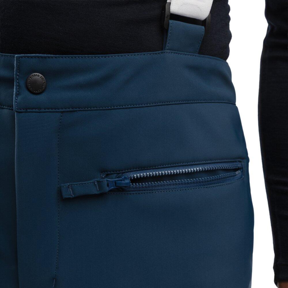 Pantaloni da sci retrò da uomo Parsenn Blue Blu 6/7