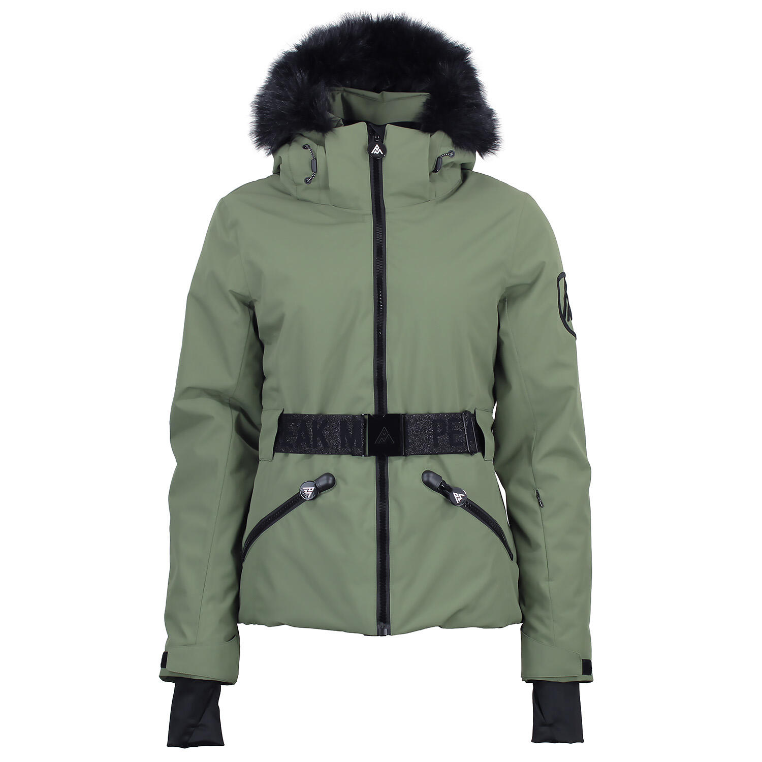 Peak Mountain - Blouson Imperméable Femme Peak Mountain Alcone - Blouson - Vert - Decathlon