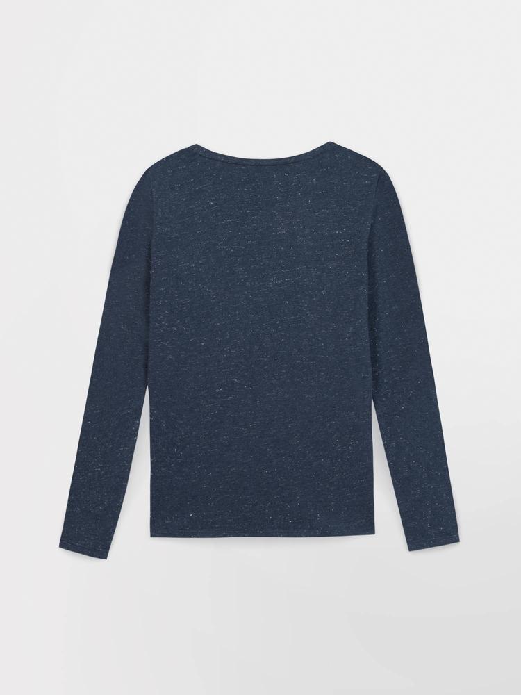 T-shirt manches longues femme ADINALON - Minuit 2/2