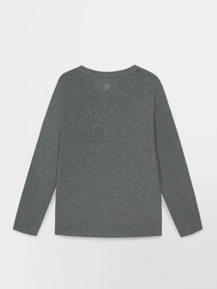 T-shirt manches longues femme ADINALON - sapin 2/2