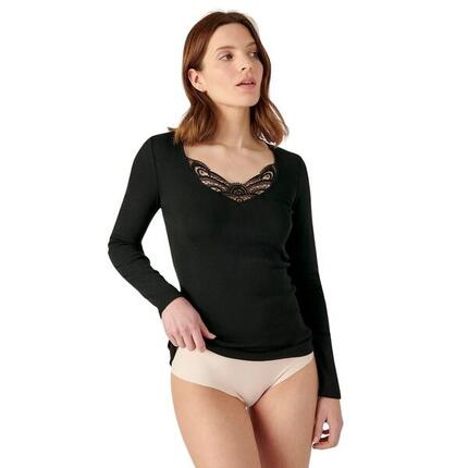 T-shirt manches longues femme Damart Thermolactyl