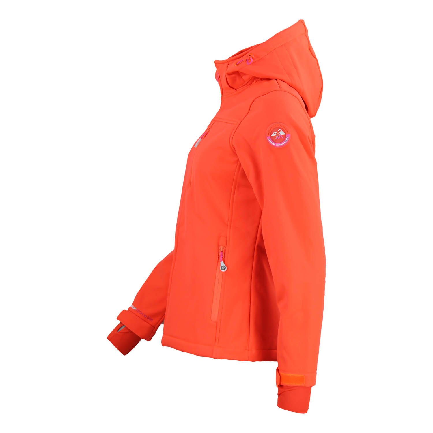 Veste à capuche softshell femme Peak Mountain Aclaude 3/3