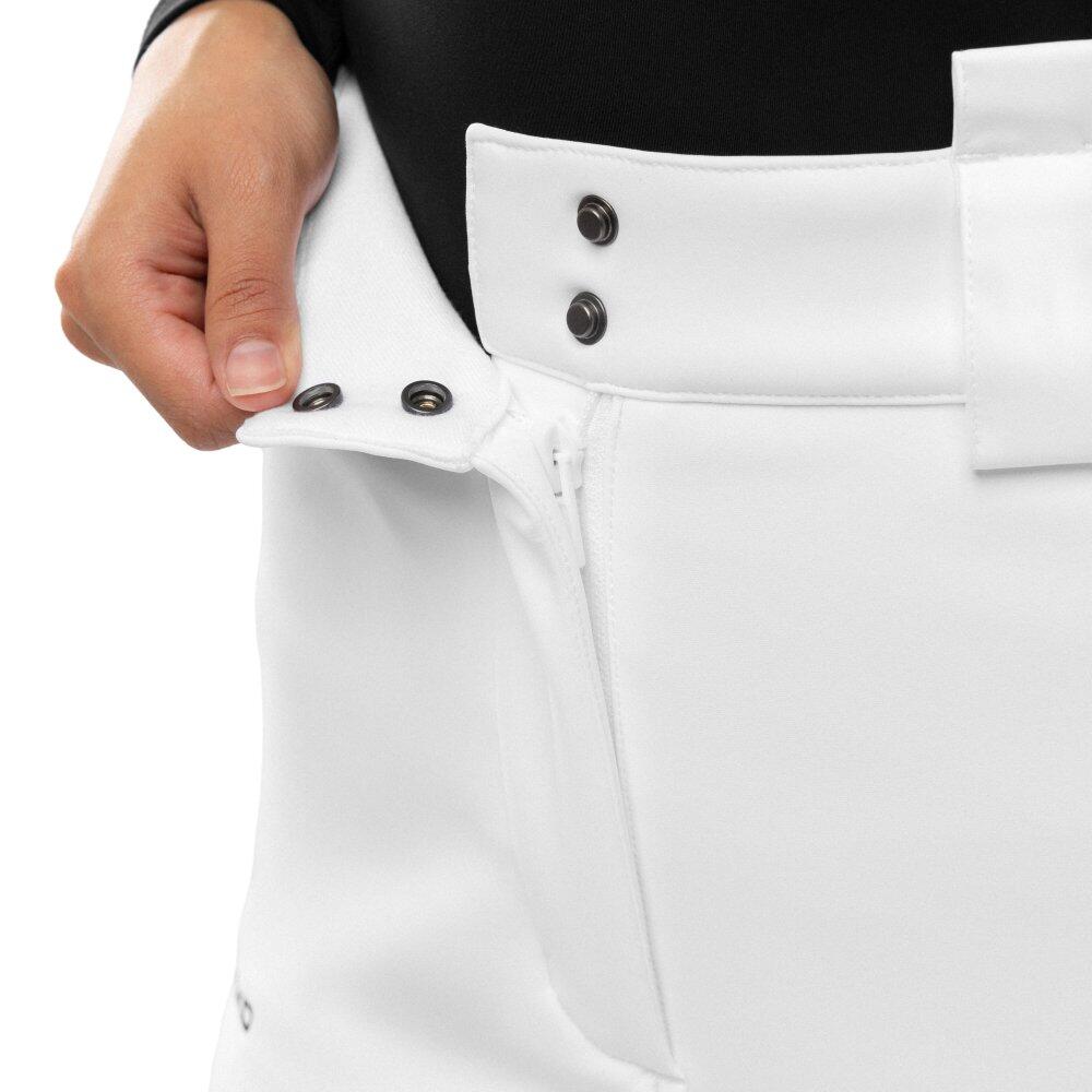 Pantaloni da sci retrò da donna Zeitlos-W White Bianco 5/6