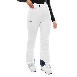 Pantalon de ski rétro femme Zeitlos-W White Blanc