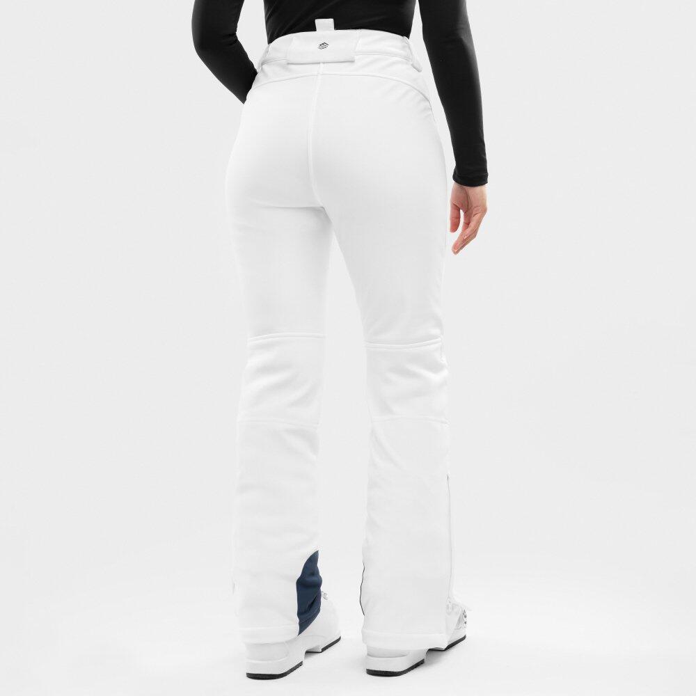 Pantaloni da sci retrò da donna Zeitlos-W White Bianco 6/6
