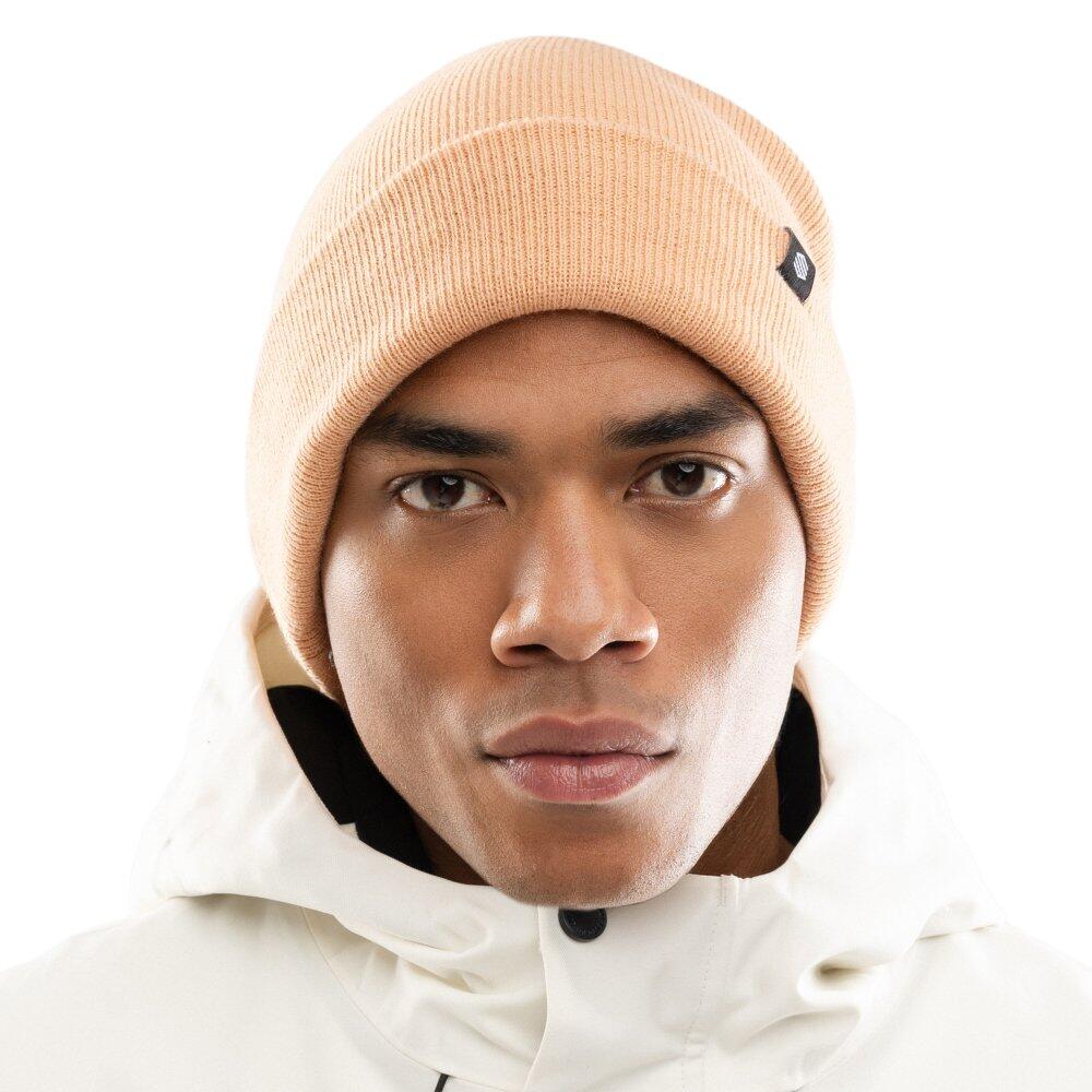 Men & Women Winter sports Winter beanie Snowflake Brown Brown