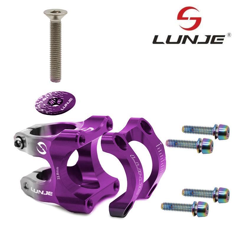 Potencia para manillares de 31,8mm EWPM-003 violeta-gris 2/4