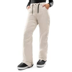 Pantalon snowboard hardshell femme Sports d'hiver P2-W Naeba Beige