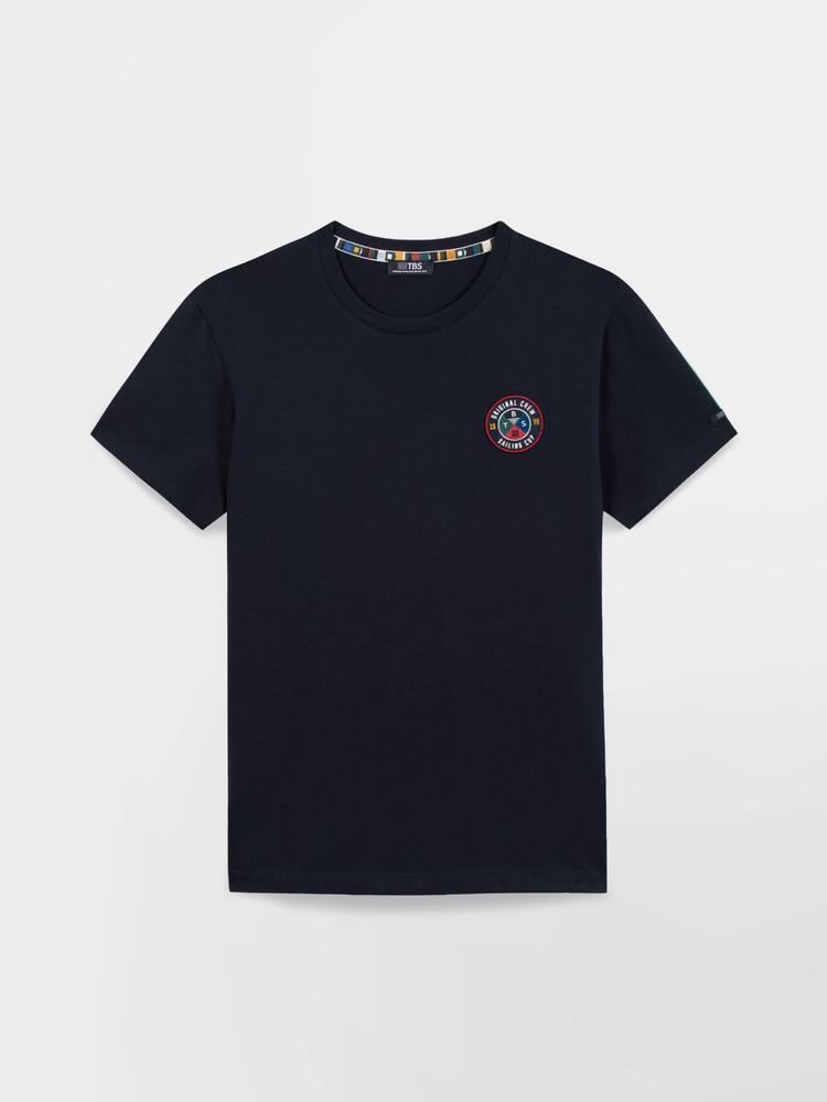 Camiseta de hombre TBS IZZARTEE azul marino 3/5