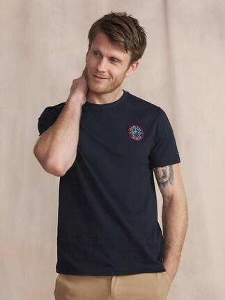 T-shirt manches courtes homme IZZARTEE - Marine