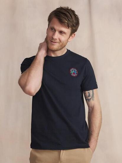 T-shirt homme IZZARTEE manches courtes Marine