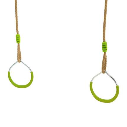 Turnring-Set für Schaukelgestell grün