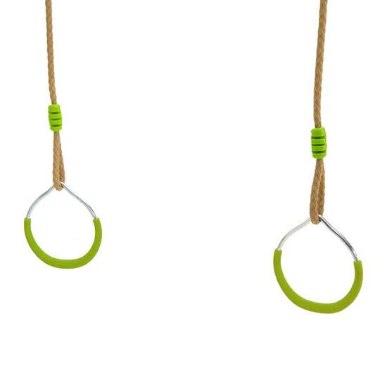 Turnring-Set für Schaukelgestell grün